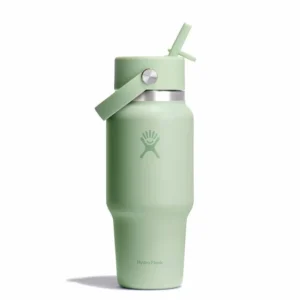 24 oz Wide Mouth Travel Bottle with Flex Straw Cap