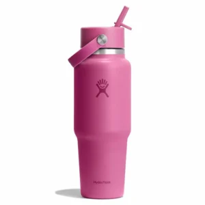 32 oz Wide Mouth Travel Bottle with Flex Straw Cap